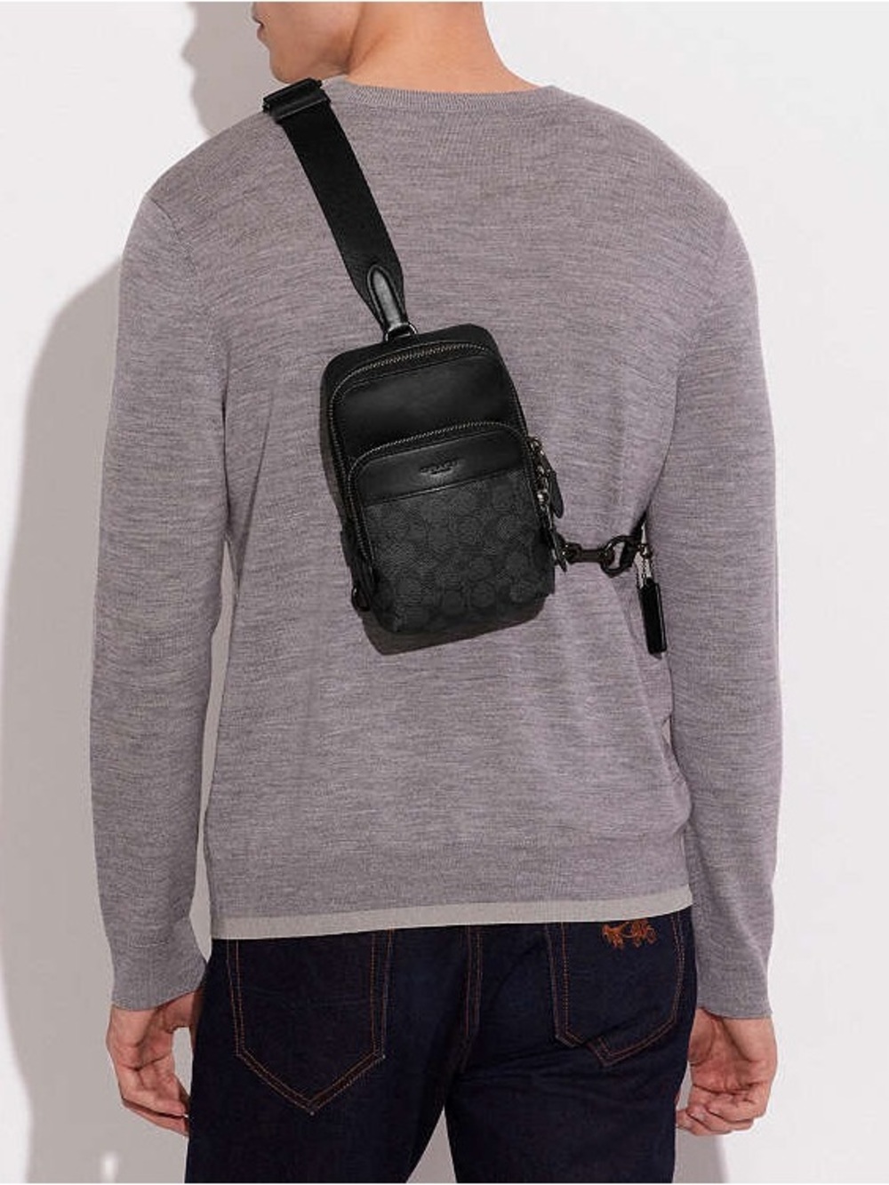 Coach Gotham Sling Pack 13
In Signature Canvas [Retail] - Picture 4 of 5